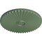 Ekena Millwork Shakuras Ceiling Medallion (For Canopies up to 5 1/2"), Hand-Painted Athenian Green, 29 1/2"OD x 2"P CM30SHAGF - alternate 4